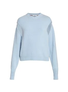 Salvatore Ferragamo | Brushed Cashmere Cut-Out Sweater