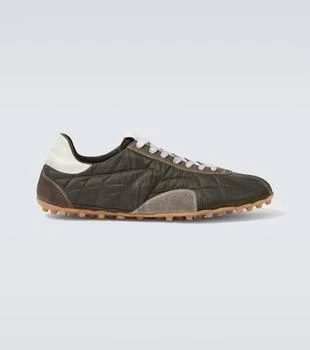 MAISON MARGIELA | Sprinter suede-trimmed sneakers