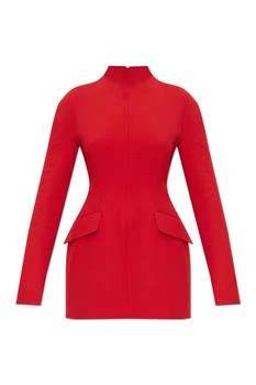Max Mara | Sportmax Tefrite Long-Sleeved Mini Dress