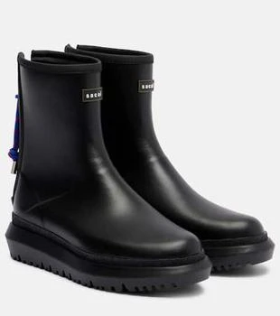 Sacai | Logo ankle boots