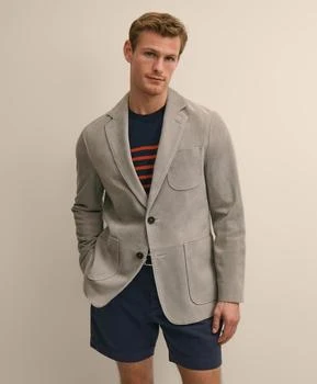 Brooks Brothers Perforated Suede Sport Coat