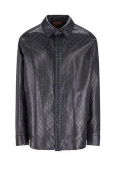Gucci | Gucci GG Collared Long-Sleeve Shirt