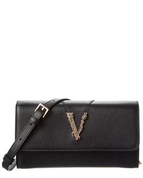 Versace | Virtus Leather Wallet On Chain
