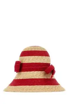 Valentino | Valentino	VLogo Signature Striped Bow Detailed Hat