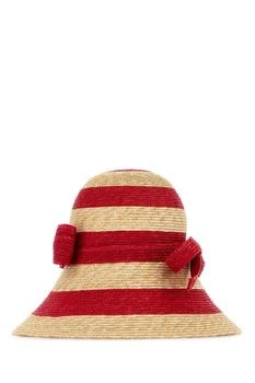 Valentino | Valentino	VLogo Signature Striped Bow Detailed Hat