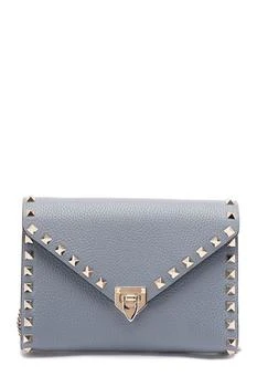 Valentino | Valentino Garavani Rockstud Foldover Top Mini Clutch Bag