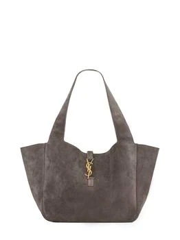 Yves Saint Laurent | SAINT LAURENT | Urban grey Le 5 à 7 Bea tote bag | Women | PZ