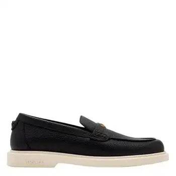 Versace | Versace Men's Black Giuliano Loafers, Brand Size 41 ( US Size 8 )