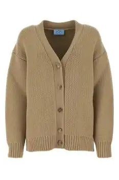 Prada | Prada V-Neck Buttoned Cardigan