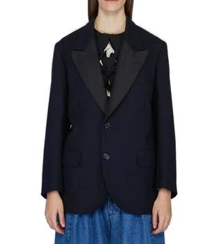 MAISON MARGIELA | Maison Margiela Single-Breasted Straight Hem Blazer
