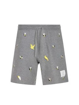 Thom Browne | Thom Browne Cartoon Printed Drawstring Shorts