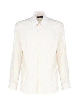 Dolce & Gabbana | Dolce & Gabbana Oversize Stretch Satin Charmeuse Shirt
