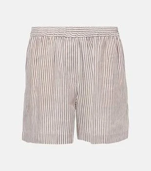 Brunello Cucinelli | Linen and silk Bermuda short