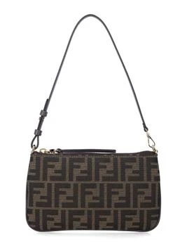 Fendi | Fendi FF Jacquard Flat Baguette Pouch