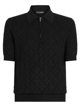 Dolce & Gabbana | Dolce & Gabbana Zip Polo T-Shirt