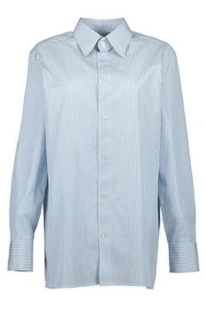 Yves Saint Laurent | Saint Laurent Cassandre Striped Button-Up Shirt