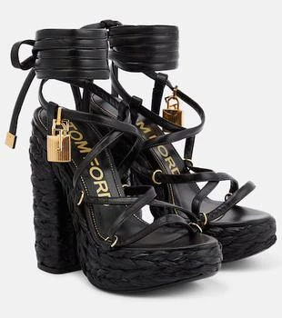 Tom Ford | Leather platform sandals