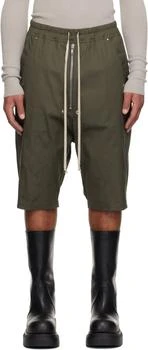 Rick Owens | Khaki Concordians Bela Pods Shorts