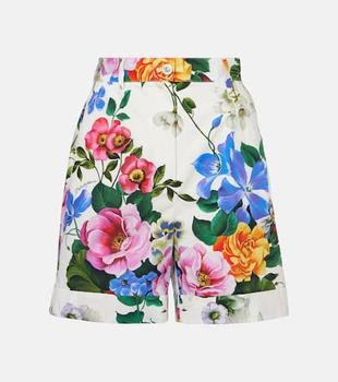 Dolce
Gabbana | Floral cotton shorts