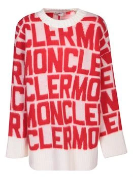 Moncler | Moncler All-Over Logo Intarsia Knit Sweater