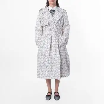 Burberry | Burberry B-Print Lightweight Trench Coat, Brand Size 8 ( US Size 6 )