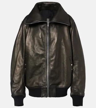 Rick Owens | Leather bomber jacket