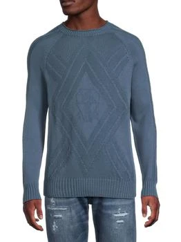 Brunello Cucinelli | Geometric Cotton Sweater