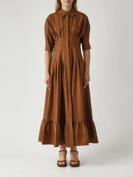 Max Mara | Max Mara Studio Cera Pleated Shirt Dress