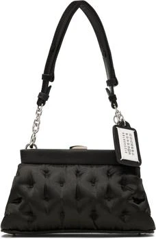 MAISON MARGIELA | Black Small Glam Slam Embroidery Clutch Bag