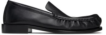 Dries Van Noten | Black Leather Loafers
