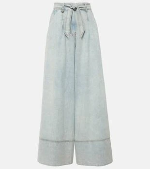 Zimmermann | High-rise wide-leg jeans