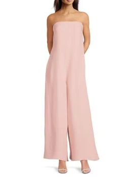 Valentino | Strapless Silk Jumpsuit