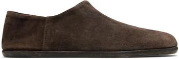 MAISON MARGIELA | Brown Tabi Babouche Loafers