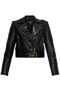 Balmain | Balmain Zipped Leather Jacket
