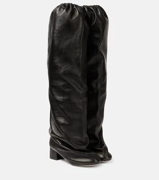 Khaite | Bowe leather over-the-knee boots