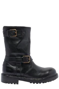 Dolce 
Gabbana | Dolce 
Gabbana Horseride Round Toe Biker Boots
