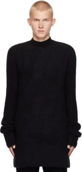 Rick Owens | Black Porterville Alpaca Knit Sweater