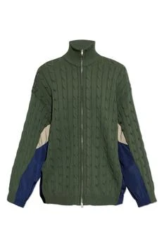 Balenciaga | Cardigan made from combined fabrics