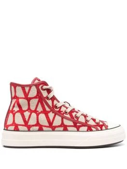 Valentino | Valentino Garavani - Men
s Toile Iconographe Flocked Sneakers