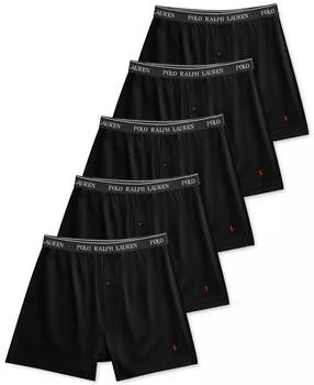 Men's 5-Pack Classic-Fit Cotton Knit Boxers