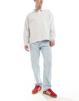 ONLY & SONS Edge straight jean in light blue wash