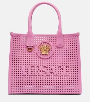 Versace | La Medusa Small leather tote bag