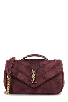 Yves Saint Laurent | Saint Laurent Loulou Logo Plaque Small Shoulder Bag