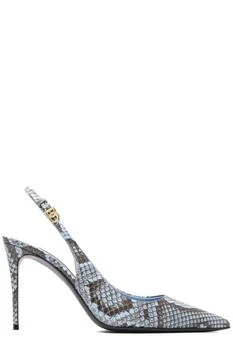 Dolce & Gabbana | Dolce & Gabbana Embossed Pointed Toe Pumps