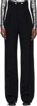 MAISON MARGIELA | Black Virgin Wool Trousers