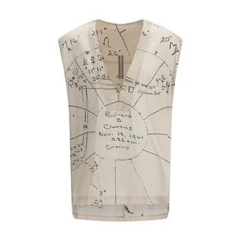 Rick Owens | Viscose Pattern Men's Shirt