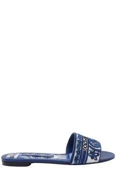 Dolce 
Gabbana | Dolce 
Gabbana Logo Detailed Slip-On Slides
