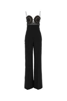 Stella McCartney | Stella McCartney Cut-Out Flared Leg Jumpsuit