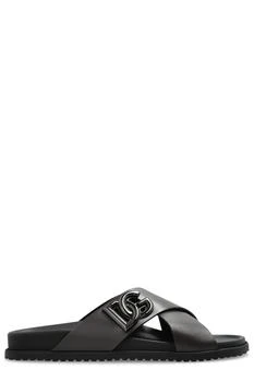 Dolce 
Gabbana | Dolce 
Gabbana DG Logo Plaque Sandals