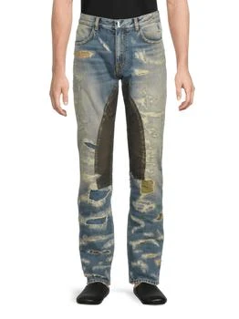 Givenchy | Distressed Straight-Leg Jeans